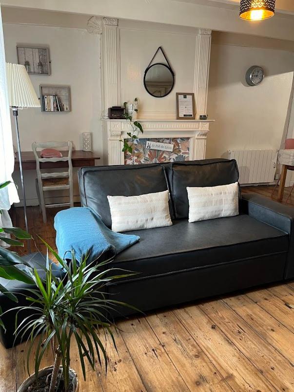 Duplex Au Lin Apartment Saint-Pol-de-Leon Luaran gambar