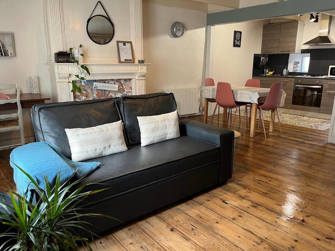 Duplex Au Lin Apartment Saint-Pol-de-Leon Luaran gambar